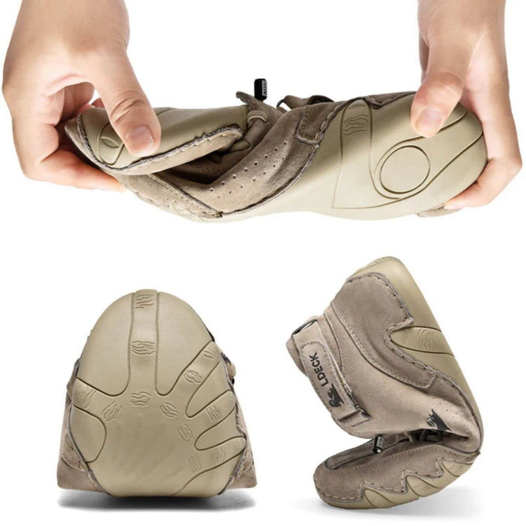 Brent – Premium Leather Orthopedic Barefoot Shoes