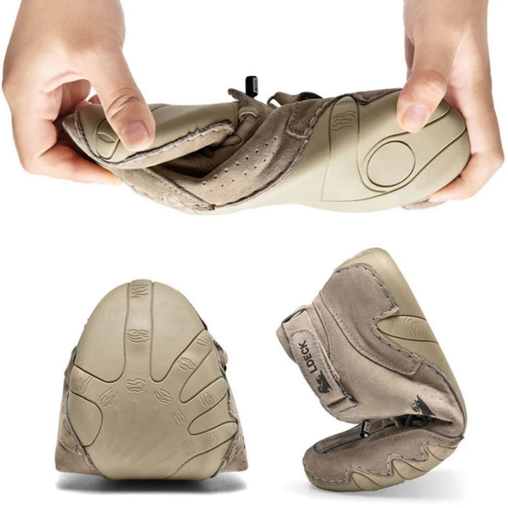 Brent – Premium Leather Orthopedic Barefoot Shoes