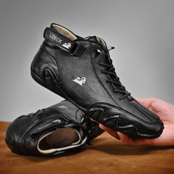 Brent – Premium Leather Orthopedic Barefoot Shoes