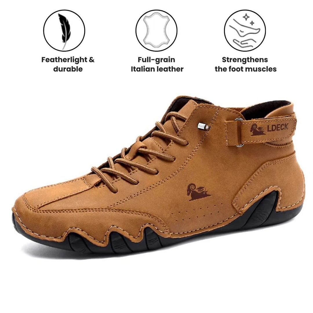 Brent – Premium Leather Orthopedic Barefoot Shoes