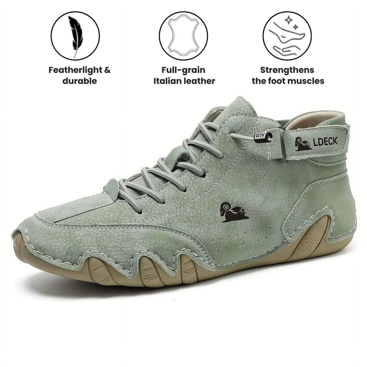 Brent – Premium Leather Orthopedic Barefoot Shoes