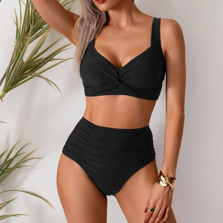 Bridget – High Waist 2 Piece Summer Bandeau Bikini