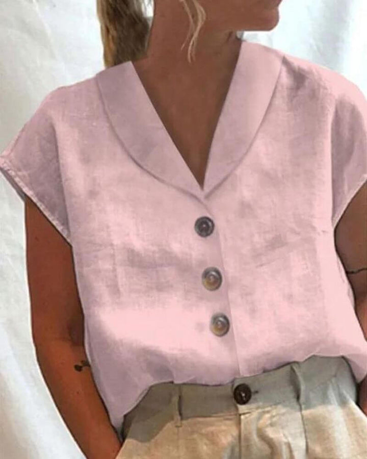 Brittany - Comfortable Collar Blouse