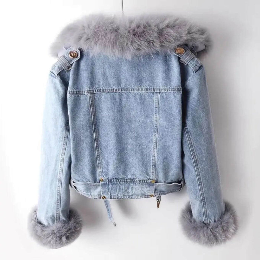 Chloe - Stylish Winter Denim Jacket