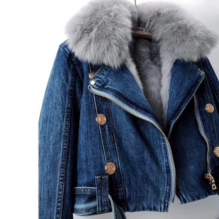 Chloe - Stylish Winter Denim Jacket