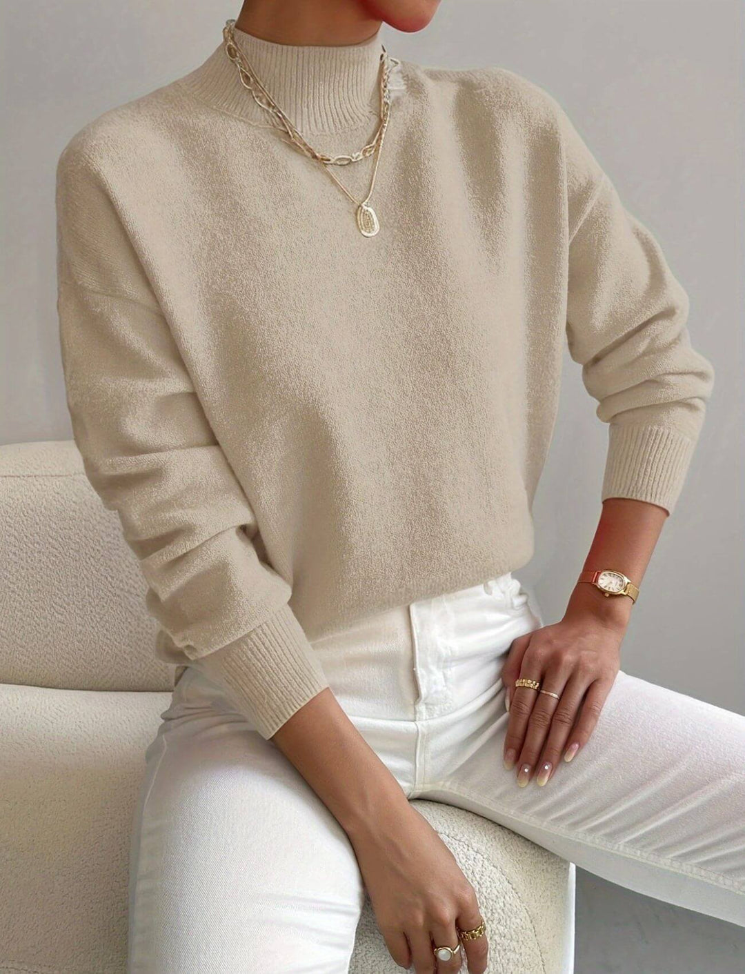 Dakota - Comfortable Turtleneck Sweater