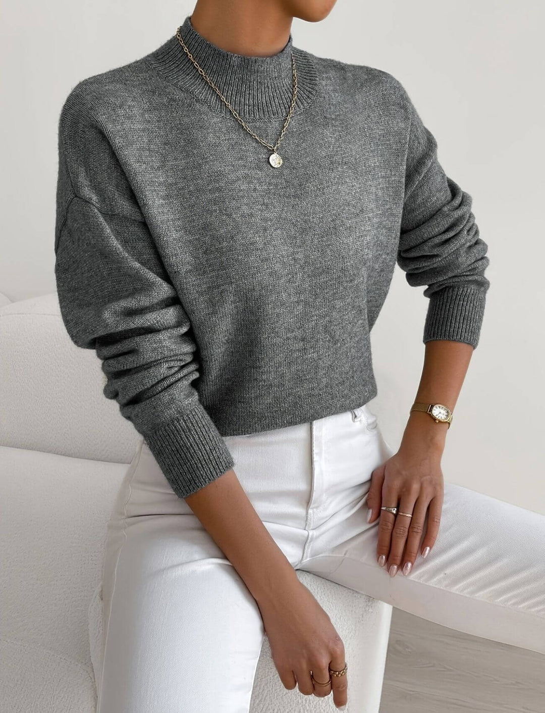Dakota - Comfortable Turtleneck Sweater