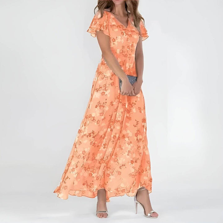 Danielle – Elegant Flowy Maxi Dress