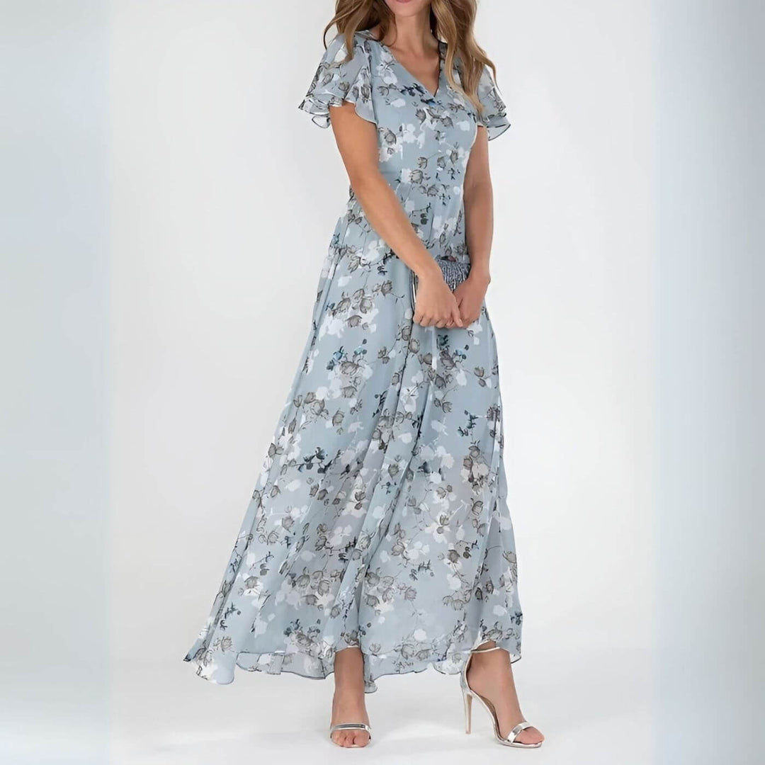 Danielle – Elegant Flowy Maxi Dress