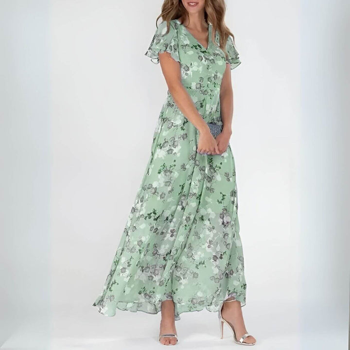 Danielle – Elegant Flowy Maxi Dress
