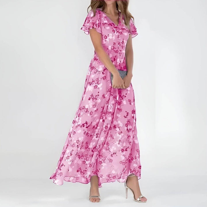 Danielle – Elegant Flowy Maxi Dress