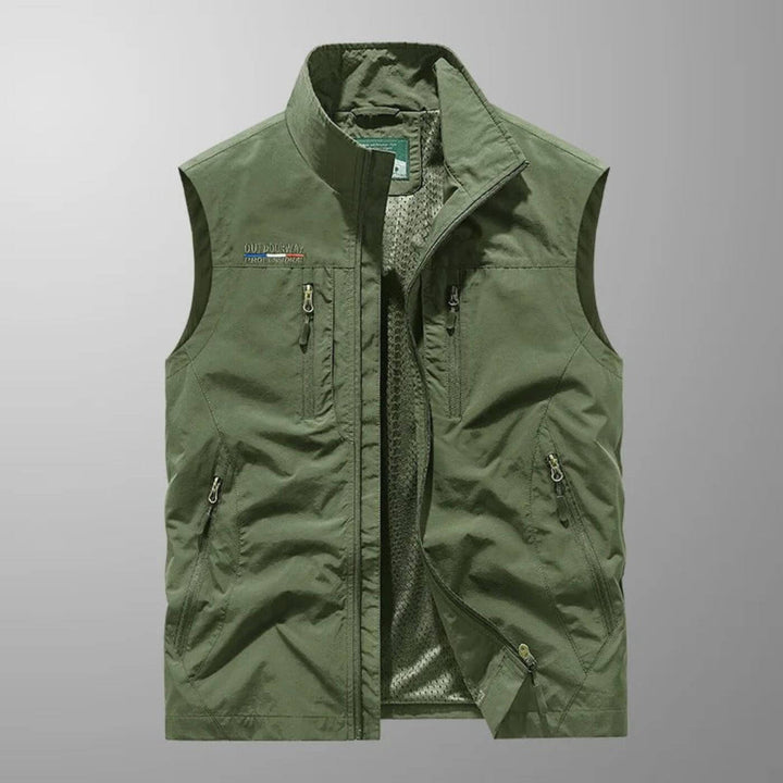 Dawson – Breathable Multi-Pocket Cargo Vest