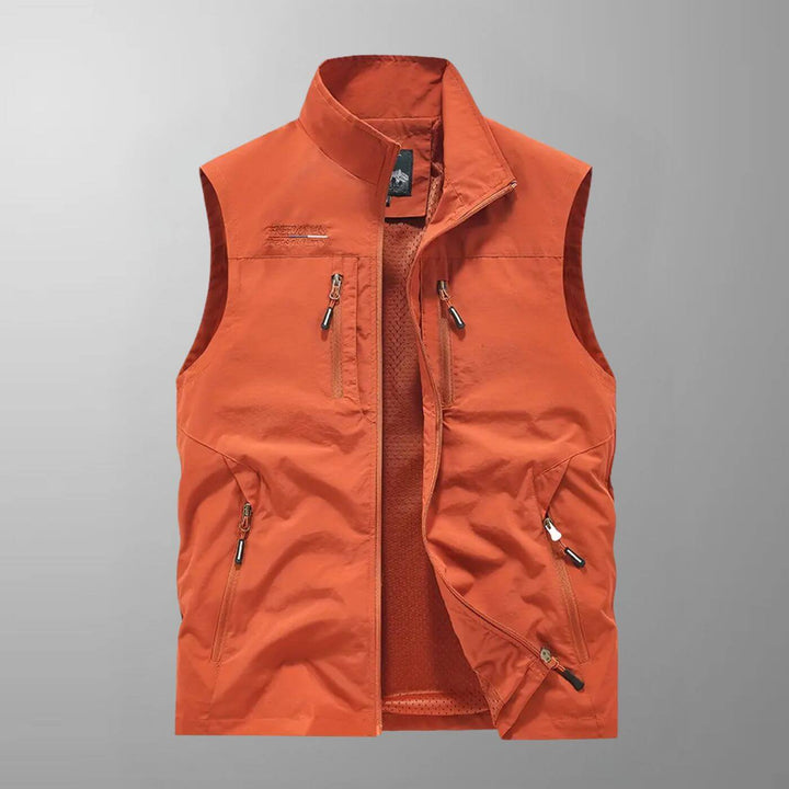 Dawson – Breathable Multi-Pocket Cargo Vest