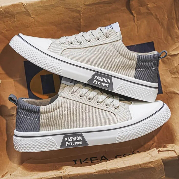 Desmond - Comfortable Lace Up Casual Sneakers