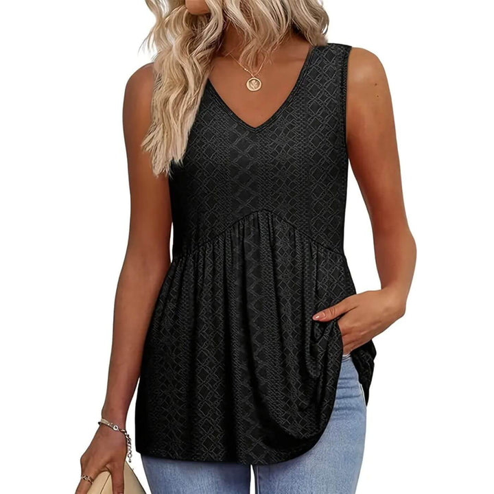 Diana - Sleeveless Casual Top