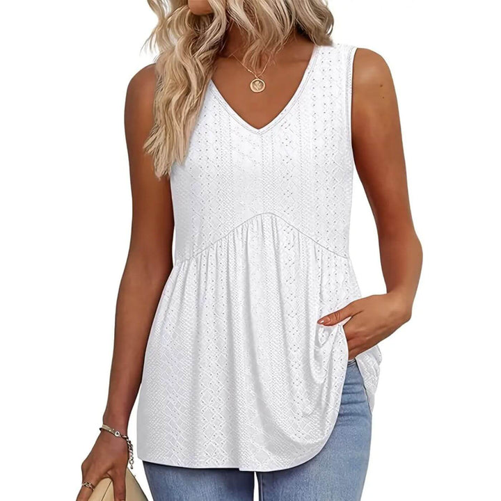 Diana - Sleeveless Casual Top