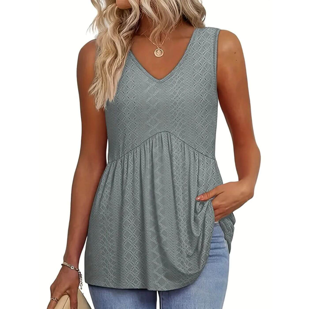 Diana - Sleeveless Casual Top