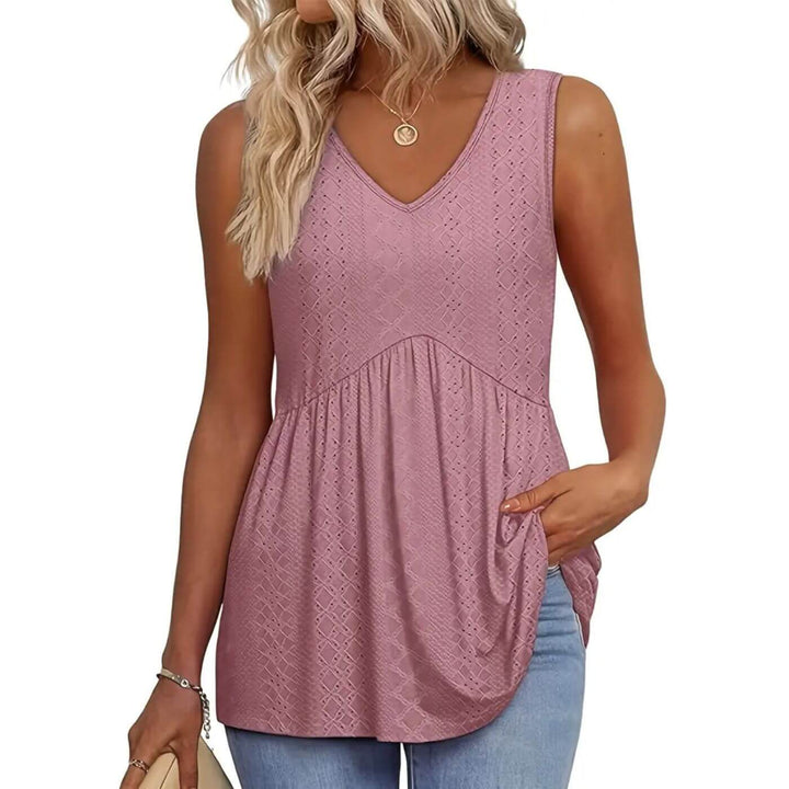Diana - Sleeveless Casual Top