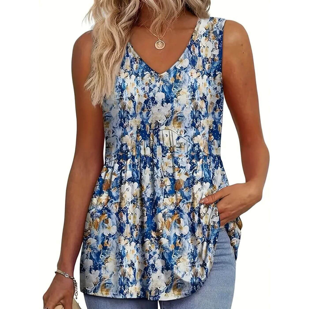 Diana - Sleeveless Casual Top