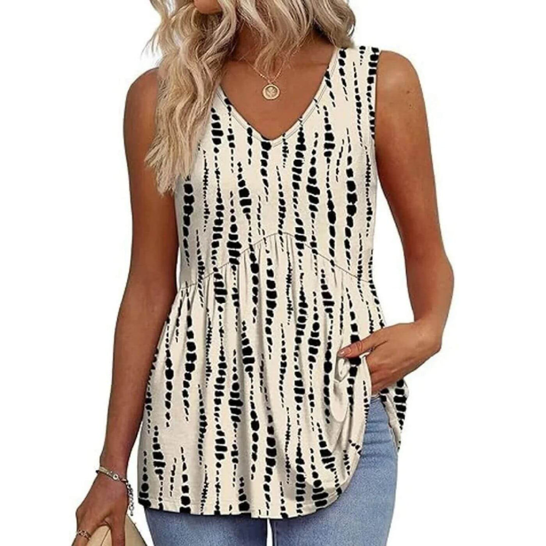 Diana - Sleeveless Casual Top