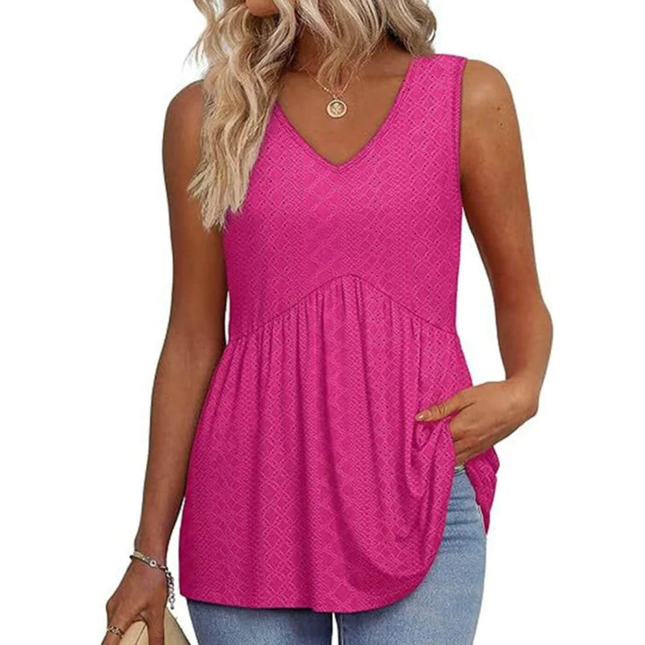 Diana - Sleeveless Casual Top