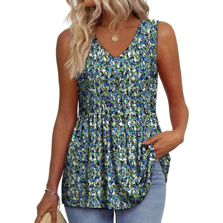 Diana - Sleeveless Casual Top