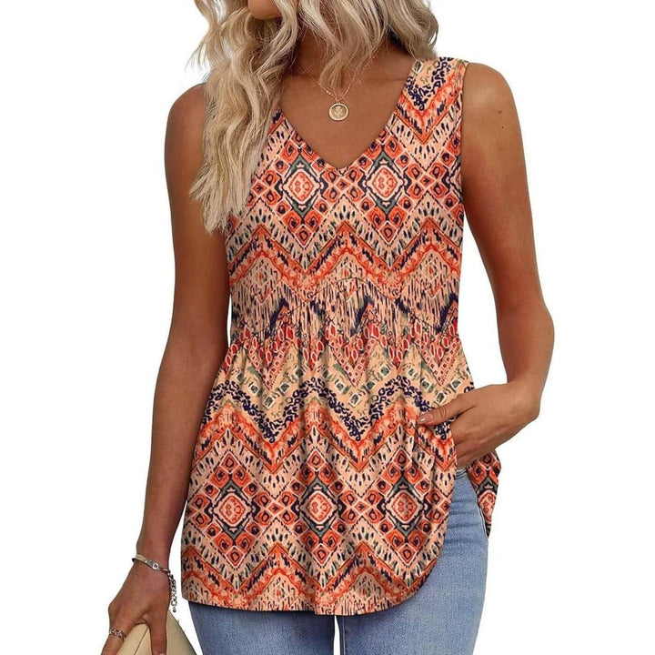 Diana - Sleeveless Casual Top