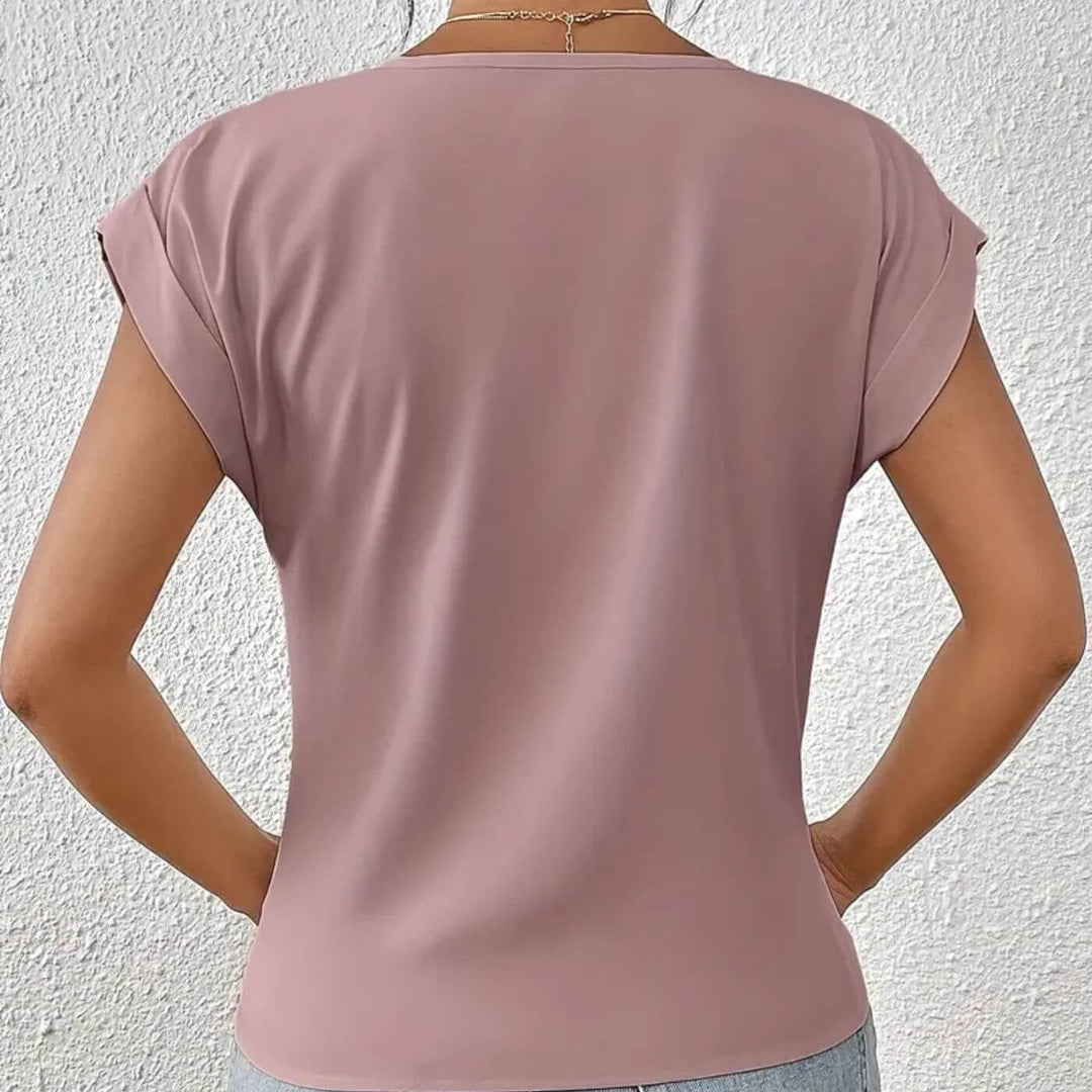 Dulce – Casual V-Neck T-shirt