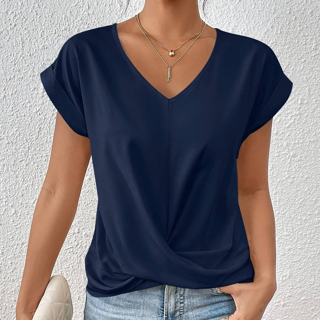 Dulce – Casual V-Neck T-shirt
