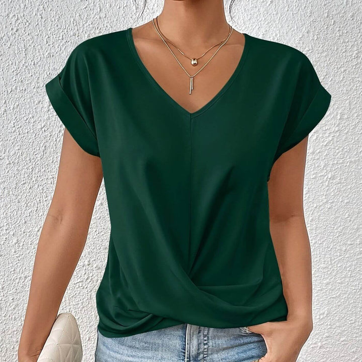 Dulce – Casual V-Neck T-shirt