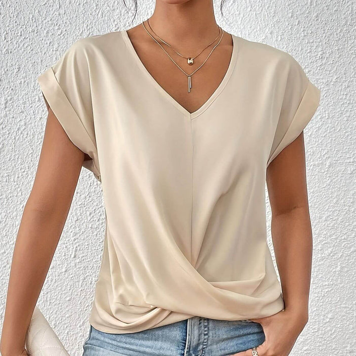 Dulce – Casual V-Neck T-shirt