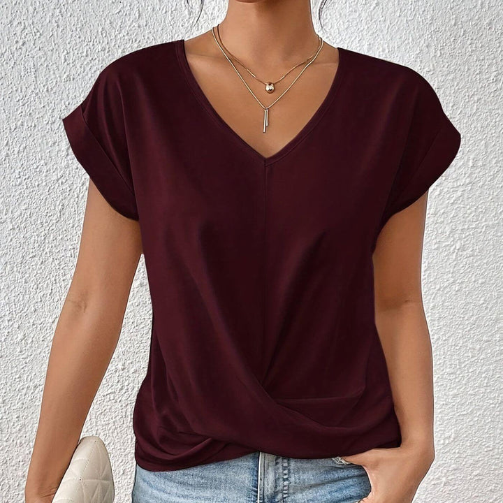 Dulce – Casual V-Neck T-shirt