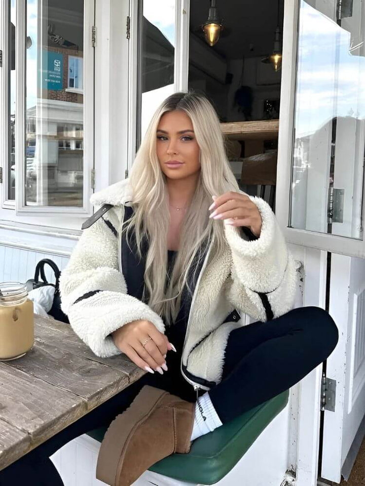 Elise - Winter Fleece Teddy Jacket