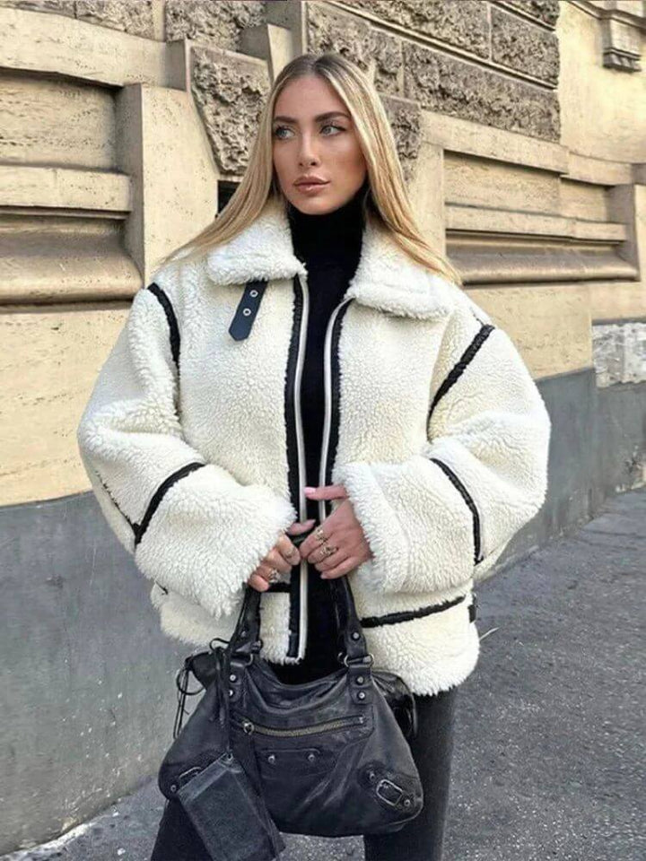 Elise - Winter Fleece Teddy Jacket