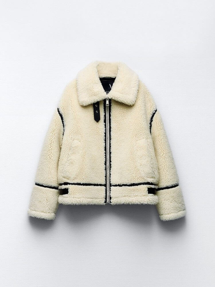 Elise - Winter Fleece Teddy Jacket