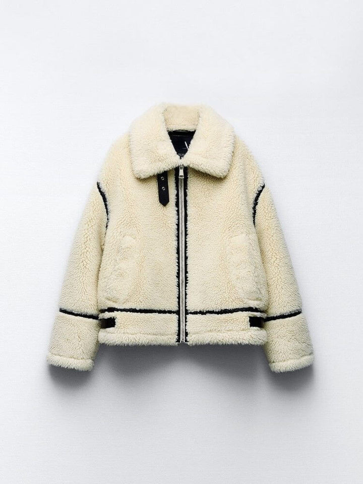 Elise - Winter Fleece Teddy Jacket