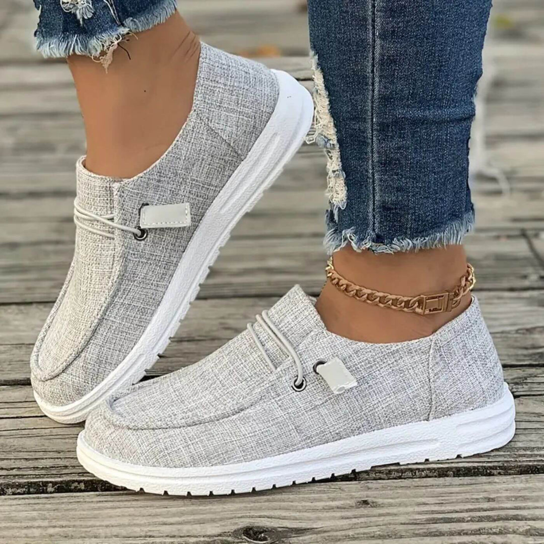 Evelyn - Casual Slip On Sneakers