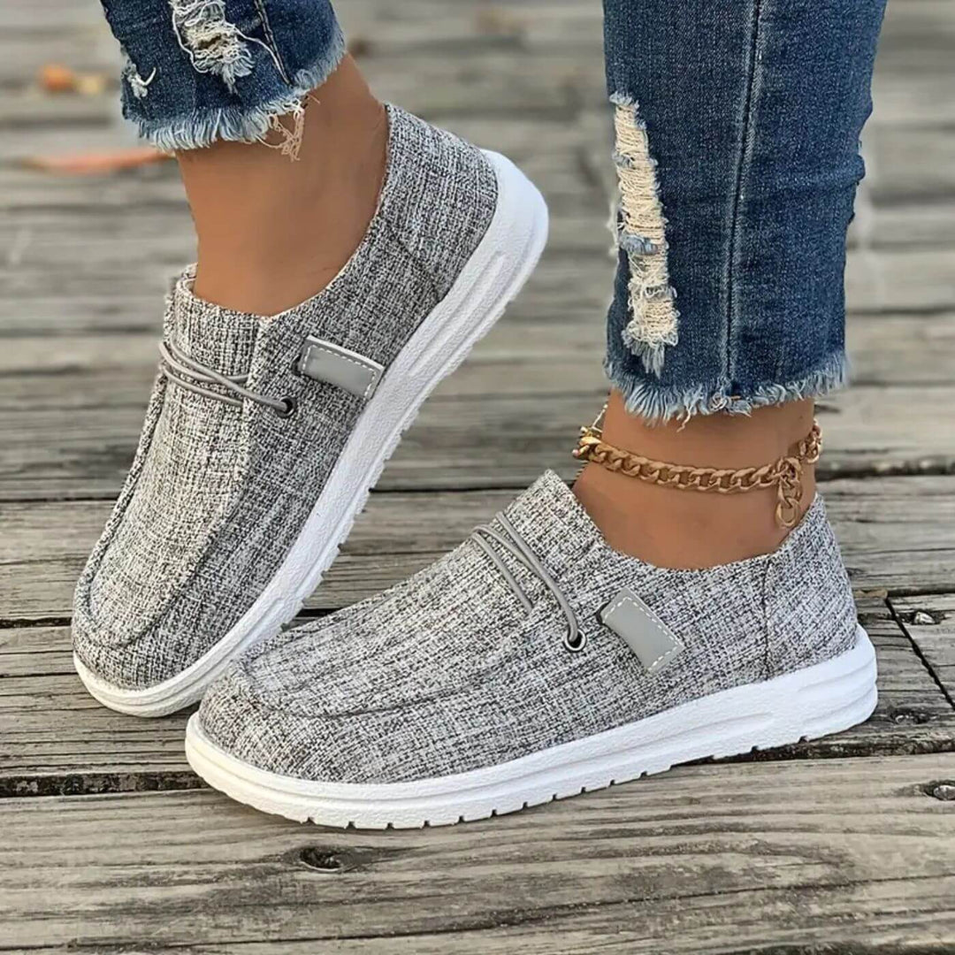 Evelyn - Casual Slip On Sneakers