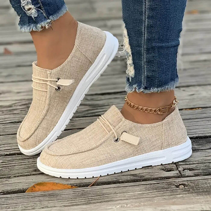 Evelyn - Casual Slip On Sneakers