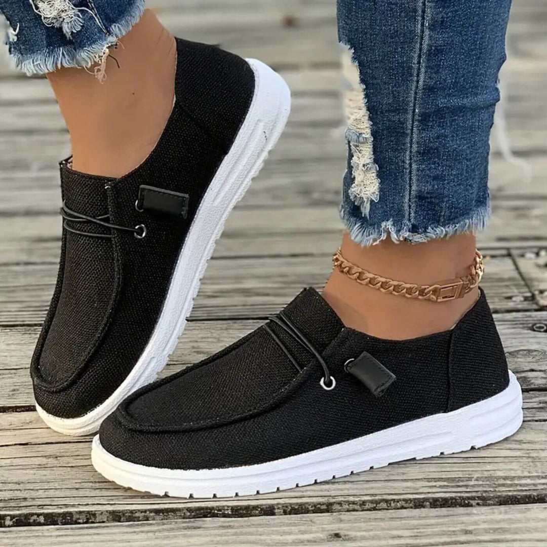 Evelyn - Casual Slip On Sneakers