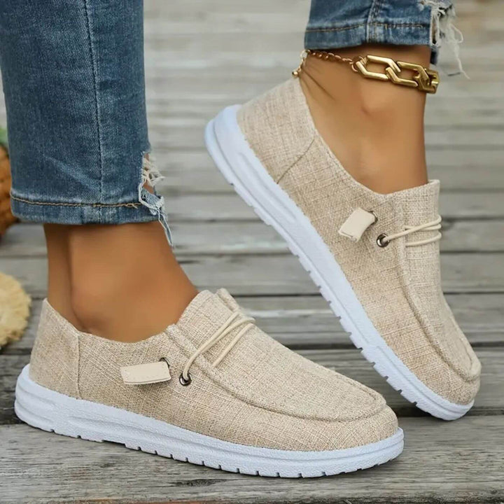 Evelyn - Casual Slip On Sneakers