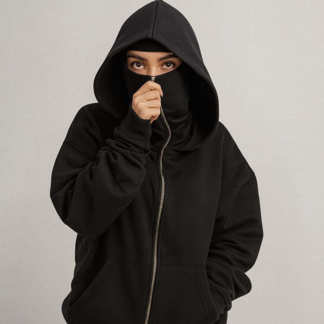 Faith - Comfortable Balaclava Unisex Hooded Jacket