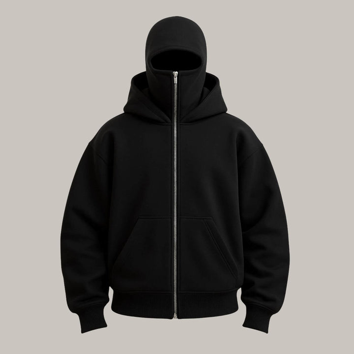 Faith - Comfortable Balaclava Unisex Hooded Jacket