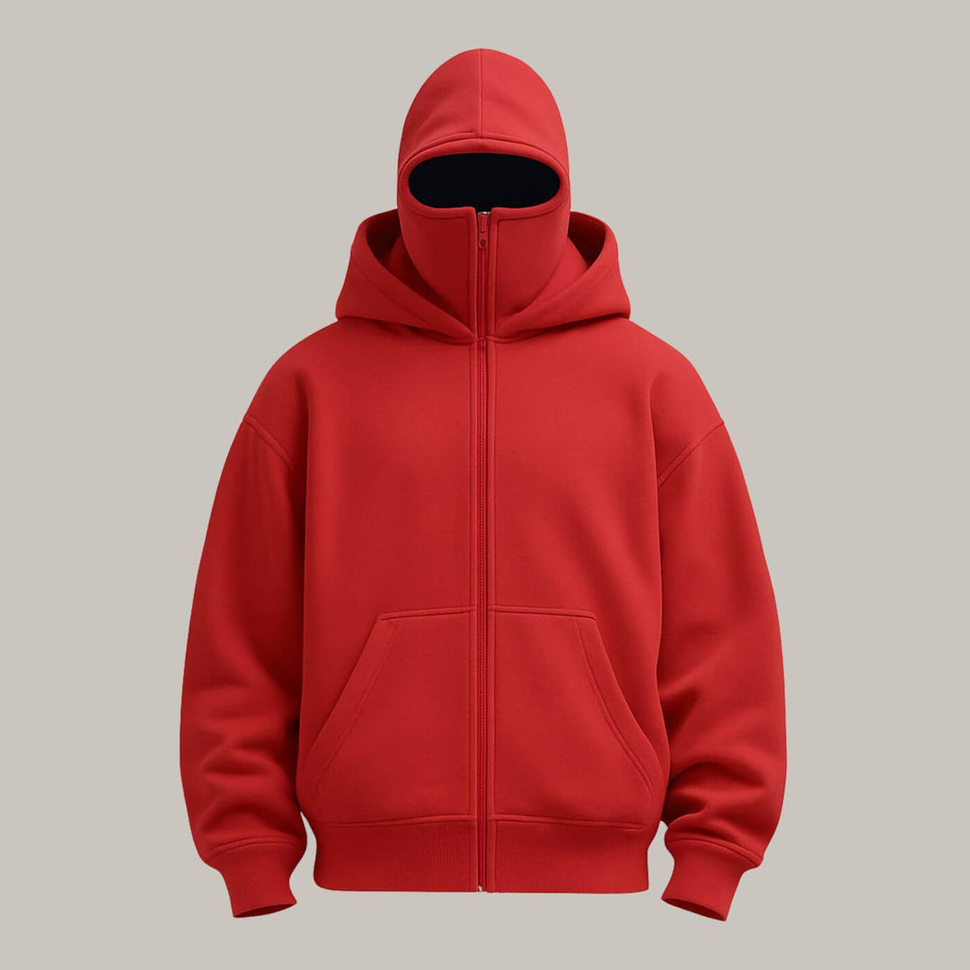Faith - Comfortable Balaclava Unisex Hooded Jacket