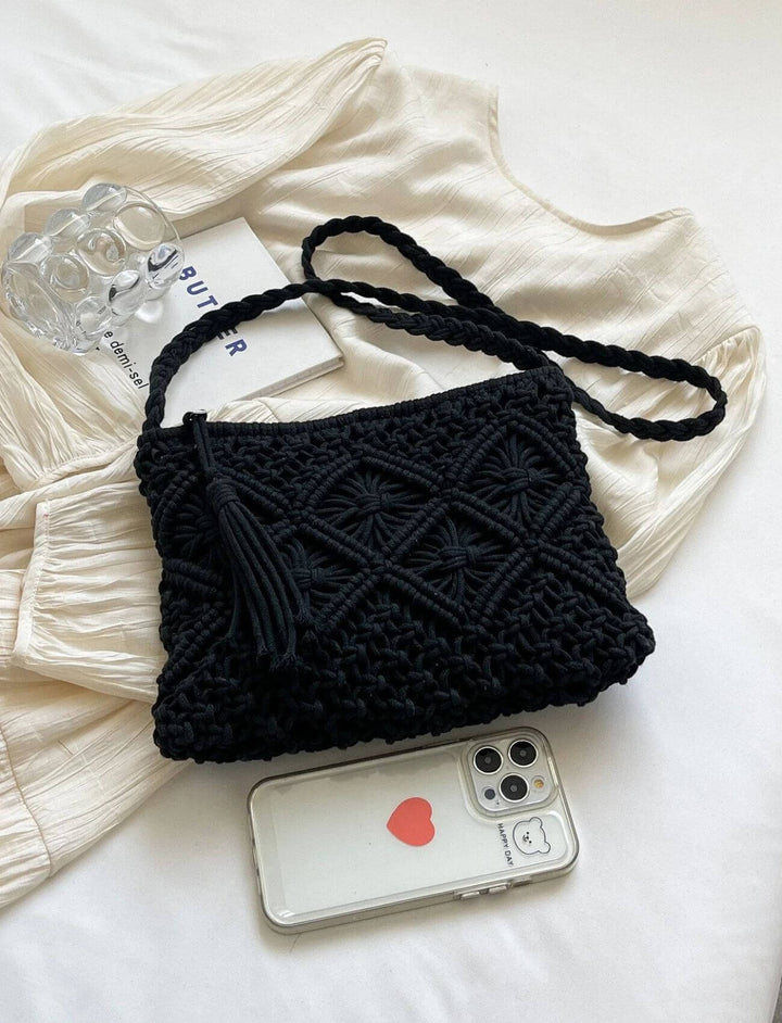 Fatima – Stylish Woven Crossbody Bag