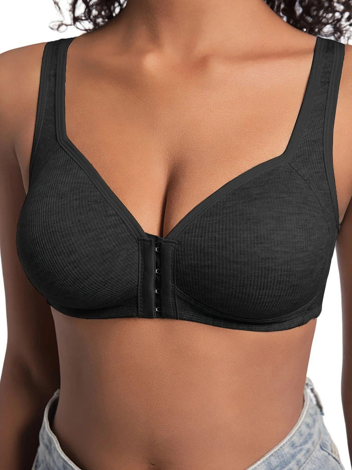 Fiona - Wireless Front Closure Comfort Bra (1+1 FREE)