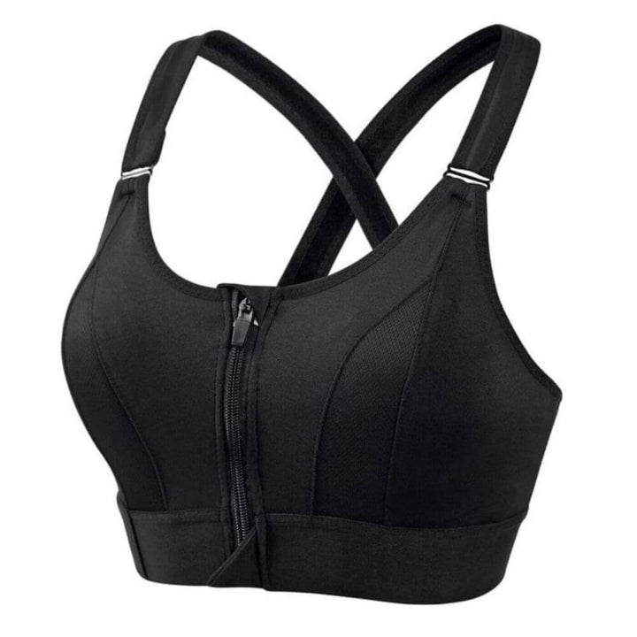 FitBra – Front Zipper Push-Up Sports Bra