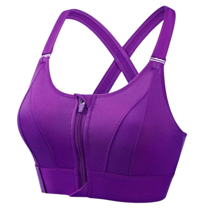 FitBra – Front Zipper Push-Up Sports Bra