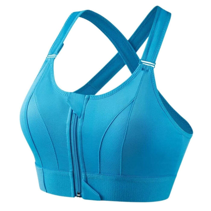 FitBra – Front Zipper Push-Up Sports Bra