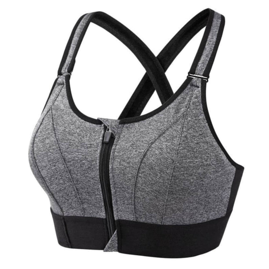 FitBra – Front Zipper Push-Up Sports Bra